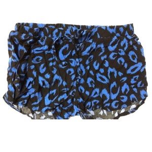 Blue cheetah Shorts